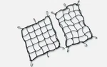 Drag Specialties 15X15 Black Cargo Net Universal DS110211. Fixed Price $24.99.