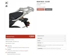 Yamaha Rear Carrier Kit 1WS-F48D0-T0-00 Oem New. Fixed Price $99.00.