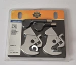 Harley-davidson Locking Detachable Latch Kit, Pair W/ Two Keys, Chrome 90300087. Fixed Price $75.00.