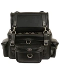 Milwaukee Leather Two Piece Touring Sissy Bar Bag - MP8100. Fixed Price $163.19.