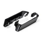 Hogworkz Vivid Black Dual Exhaust 4 In. Saddlebag Extensions - HW105150. Fixed Price $208.98.