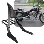 Bold Backrest Sissy Bar Luggage Rack For Honda Shadow Vlx VT600C 1999-2008. Fixed Price $121.76.