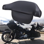 Wrap-around King Chopped Pack Backrest Pad Fit For Harley Pak Touring 97-13. Fixed Price $75.95.