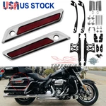 Saddlebags Hardware Cover Latch Hinge Lock Kit For Harley 2014+ Flhr Chrome. Fixed Price $56.65.