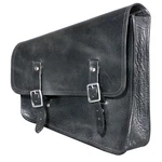 Hilason Top Grain Leather Motorcycle Bike Right Side Saddle Bag Rigid Flap Solo. Fixed Price $79.99.