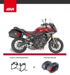 Givi PLXR2122 Yamaha MT-09 Tracer Rapid Release Rack + V35 Side Case Pannier Set. Fixed Price $604.40.