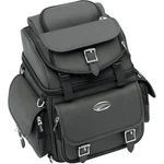 Saddlemen BR1800EX Backrest, Seat, And Sissy Bar Bag - Chrome 35150118. Fixed Price $218.23.