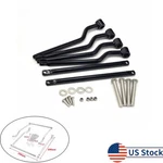 Side Pack Refit Saddlebag Support Bar Bracket For Harley Honda Yamaha Black. Fixed Price $23.91.