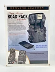 Carroll Leather 306 Two-piece Road Motorcycle Pack With Rain Cover Nib. Fixed Price $75.00.
