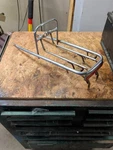 1986 Suzuki FA50G Moped Oem Rear Carrier Luggage Rack W/ Reflector. Fixed Price $32.00.