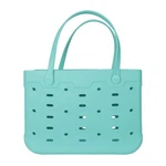 Waterproof Laundry Bag, Teal Washable Flex Tote, 18X9X13, Gym Beach Pool. Fixed Price $23.93.
