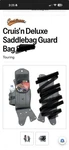 Saddlemen Cruisin' Deluxe Saddlebag Guard -right Side- Harley Touring 98-21. Fixed Price $25.00.