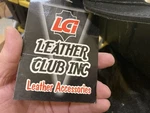 3 Pocket Leather Windshield Bag Harley Davidson Black New Old Stock. Fixed Price $35.00.