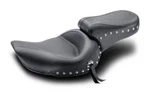 Mustang Studded Vinyl Solo Seat W/o Backrest Fxd 96-03 Harley 75471. Fixed Price $397.99.