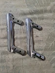 Harley Davidson 90914-78 Front Saddlebag Guard, Left Chrome Cle Flfb Flef. Fixed Price $16.20.