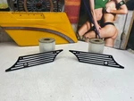 97-13 Harley-davidson Touring Custom Saddlebag Latch Hinge Covers. Fixed Price $99.95.