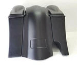 6" Stretched Saddlebags 6.5 #2 Speaker Lids Harley Bagger Overlay 97-08. Fixed Price $725.00.