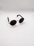 Black Fashionable Cat Eye-wear Protection Round Goggles Small Dogs Sunglasses. Fixed Price $12.50.