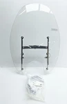 2002-2006 Harley-davidson Vrsca V-rod Oem Detatchable Windshield 57105-02. Fixed Price $449.99.