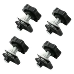 Alpha Rider Black Hardbagger Security Theft Deterrent Saddlebag Locks. Fixed Price $16.99.