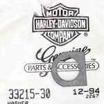 Harley-davidson Pedal Pin Spring Washer Part Number 33215-30. Fixed Price $12.99.