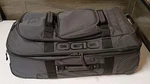 Ogio Terminal Wheeled Rolling Suitcase Chkd. Travel Bag Luggage Black Pindot New. Fixed Price $149.00.