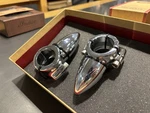 Indian Motorcycle Chrome Highway Bar Toe Rests #2881848-156. Fixed Price $149.00.