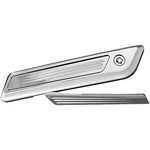 Accutronix Speed Ball Saddlebag Latch Inserts Chrome BLI14-SBC. Fixed Price $100.84.