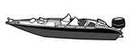 7.6OZ Boat Cover Yarcraft Storm 1895 Bt/dsc/sc/tsc 2004. Fixed Price $509.43.
