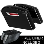 Vivid Hard Saddle Bags Trunk W/ Latch Keys Fit For Harley Touring 2014-2024 2019. Fixed Price $189.50.