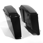 4" 2 Into Stretched Extended Hard Saddlebags For Harley Touring 1993-13 Black. Fixed Price $160.90.