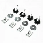 Hogworkz Knobz Saddlebag Security Knobs Fasteners Dzus Clips Harley 94-21. Fixed Price $24.98.