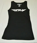 Fly Racing Women's Corporate Tank Top Shirt Sleeveless Solid Black Size Nwot. Fixed Price $14.99.