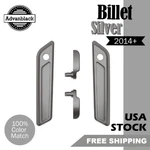 For 14+ Harley Touring Saddlebag Lid Lever & Latch Cover Set Kit Billet Silver. Fixed Price $159.00.