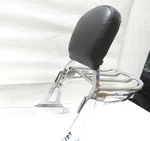 Harley Quick Detachable Touring Sissybar W/ Adjustable Luggage Rack 09-23. Fixed Price $119.00.