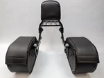 2018-2022 Harley-davidson Softail Holdfast Sissybar & Luggage Rack Saddlebags. Fixed Price $389.87.