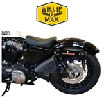 Willie & Max Leather Swingarm Bag For 1996-2003 Harley Davidson XL1200S Hq. Fixed Price $206.84.