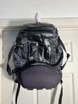 Bmw Motorrad Backpack With Helmet Compartment Black Yellow Original. Fixed Price $199.00.