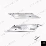 Cnc Hard Billet Aluminum Saddlebag Latch Cover Bat For Harley Touring 93-13 Chro. Fixed Price $15.00.
