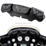 Pu Windshield Bag Pouch Pocket For Harley Touring Street Electra Glide 96-13. Fixed Price $42.80.