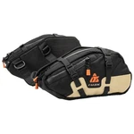 Tusk Traverse Pannier Bags Black/tan Base System 200-582-0005. Fixed Price $109.76.