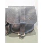 Harley-davidson Nos Latigo Leather Sport Slant Saddlebags 91000-82A. Fixed Price $261.00.