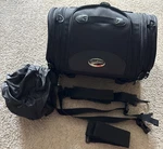 Saddlemen 3515-0075 R1300LXE Deluxe Roll Bag W Cover Excellent Condition. Fixed Price $90.00.