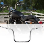 Chrome 12" Ape Hanger 1/4" Handlebar Fit For Harley Sportster Softail Touring. Fixed Price $95.95.