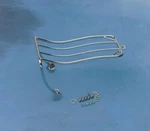 Drag Specialties Chrome Bobtail Luggage Rack 2000-2005 Harley Softail Fxst. Fixed Price $99.79.
