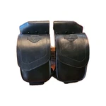 Harley-davidson Genuine Left And Right Saddlebag Guard Bags Touring Bike Flh. Fixed Price $125.00.