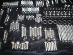 Bmw Airhead /5 R50 R60 R75 Polished Stainless Bolt Screw Kit Set. Fixed Price $195.99.