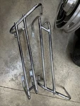 Harley Davidson Oem Saddlebag Guard Assemblies #49201-97/49205-97. Fixed Price $200.00.