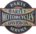 Original Vintage Harley Davidson Oem-parts, Saddlebag Lid Organizers. Fixed Price $125.00.