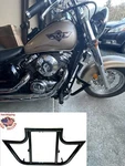 New Classic Custom Highway Crash Bar Engine Guard Kawasaki Vulcan. Fixed Price $148.00.